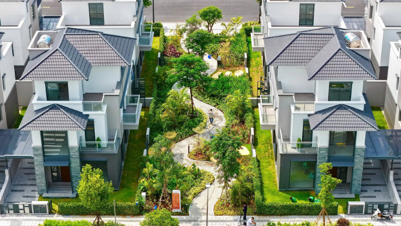 Tiến độ hạ tầng kỹ thuật tại Gladia